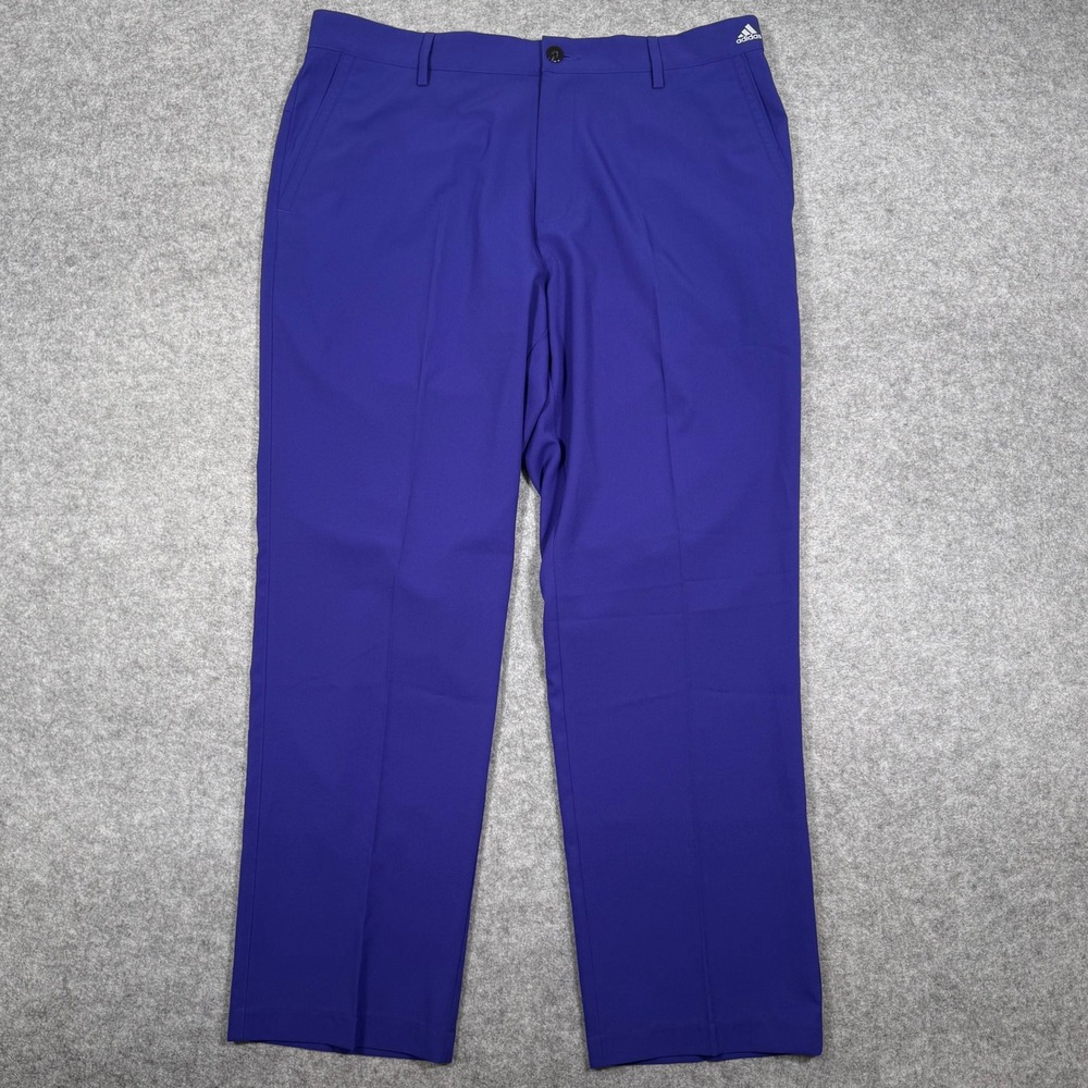 Adidas Golf Adizero Performance Pants Men's 36x30 NWT Blue Flat Front TM6700S3P
